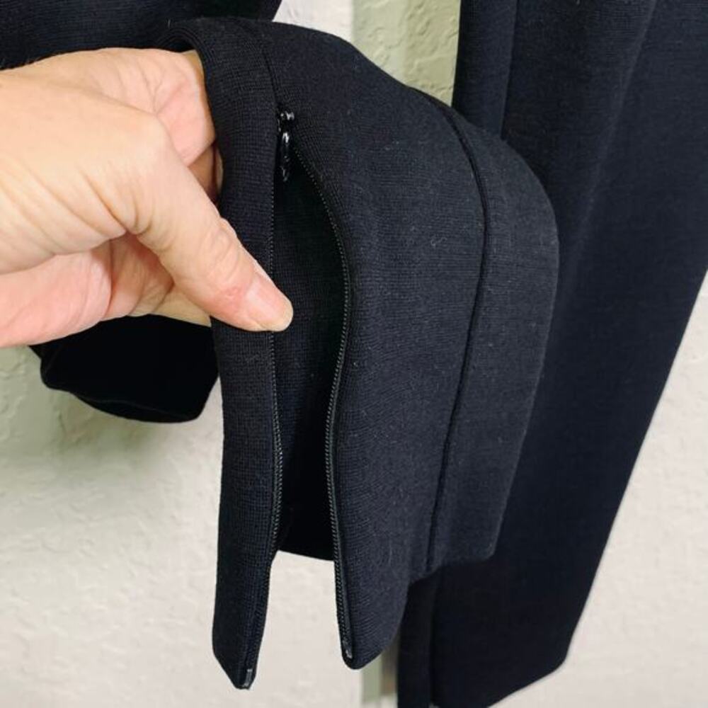 PRADA Riding Pants Equestrian Slim Leg Zipper Y2K‎ Wool Rear Center Zip Closure - Picture 11 of 15